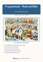 Vorschau - Stationenlernen - Programmmusik – Musik malt Bilder – Lesespurgeschichte mit Rätselaufgaben (Klasse 6) - Seite 1