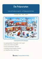 Vorschau - Arbeitsblätter - Die Polarstation – Lesespurgeschichte mit Rätselaufgaben (Klasse 3) - Seite 1