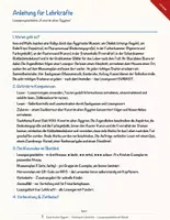 Vorschau - Mal- und Bastelvorlagen - Kunst im alten Ägypten – Lesespurgeschichte mit Rätselaufgaben (Klasse 6) - Seite 2