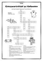Vorschau - Arbeitsblätter - Halloween-Rätsel – Kreuzworträtsel & Zahlenrätsel - Seite 3