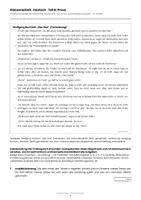 Vorschau - Arbeitsblätter - „Das Brot“ (Borchert) – Klassenarbeit Prosa: Text abgedruckt, mit Lösungen | Abschlussprüfung 2027 RS BW - Seite 2