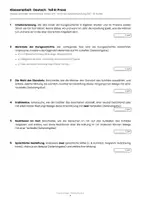Vorschau - Arbeitsblätter - „Saisonbeginn“ (Langgässer) – Klassenarbeit Prosa: Text abgedruckt, mit Lösungen | Abschlussprüfung 2027 RS BW - Seite 3