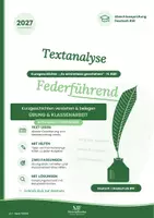 Vorschau - Arbeitsblätter - „Es wird etwas geschehen“ (Böll) – Textanalyse: Übung & Klassenarbeit mit Lösungen | Abschlussprüfung 2027 RS BW - Deckblatt