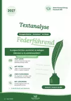 Vorschau - Arbeitsblätter - „Scherben“ (Röder) – Textanalyse: Übung & Klassenarbeit mit Lösungen | Abschlussprüfung 2027 RS BW - Deckblatt