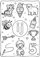 Voorbeeld - Letterkleurplaat | Letter 's' - Voorblad