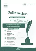 Vorschau - Arbeitsblätter - Literatur komplett | Abschlussprüfung Deutsch 2027 RS BW | Prosa & Lyrik analysieren: 96 Materialien mit Lösungen | Federführend - Seite 1