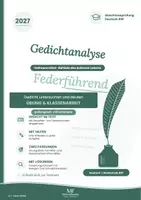Vorschau - Arbeitsblätter - „Ballade des äußeren Lebens“ (Hofmannsthal) – Gedichtanalyse: Übung & Klassenarbeit | Abschlussprüfung 2027 RS BW - Deckblatt