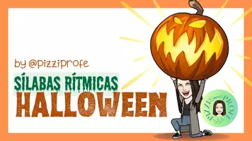 Vista previa - Juegos / Gamificación - Sílabas rítmicas Halloween by @pizziprofe - Portada