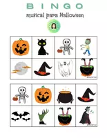 Vista previa - Juegos / Gamificación - Bingo musical para Halloween by @pizziprofe - página 3