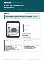 Vorschau - Stundenentwürfe - KI-Bilder und Deepfakes: Kann ich diesem Bild vertrauen? - Deckblatt