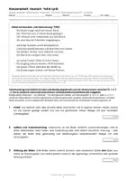 Vorschau - Arbeitsblätter - Klassenarbeit Deutsch: Lichtenstein „Die Dämmerung" – Gedicht analysieren mit Lösungen | Klasse 9/10 RS BW - Seite 1