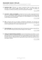 Vorschau - Arbeitsblätter - Klassenarbeit Deutsch: Lichtenstein „Die Dämmerung" – Gedicht analysieren mit Lösungen | Klasse 9/10 RS BW - Seite 2