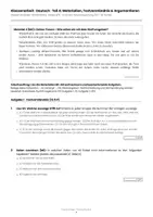 Vorschau - Arbeitsblätter - Klassenarbeit Deutsch RS BW Wolf Klasse 9/10 Textverständnis und Argumentieren Abschlussprüfung 2027 - Seite 3