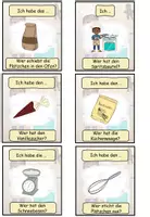Vorschau - Spiele - Lesespiel "Plätzchen backen" Weihnachten / Advent - DaZ / DaF / Deutsch - Seite 2