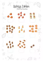 Vorschau - Arbeitsblätter - Herbst-Heft 1. Klasse: Arbeitsblätter-Mix Herbst - Seite 3