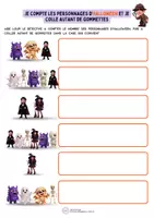 Aperçu - Feuilles d'exercices - Kit Halloween – 12 activités pour la maternelle - Page 1