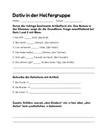Vorschau - Arbeitsblätter - Die vier Fälle Übungen + Lösungen - Seite 3