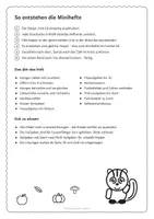 Vorschau - Arbeitsblätter - Mathe Klasse 1: Herbst-Miniheft zum Ausmalen – Zählen, Zahlen schreiben und Plus bis 10 - Seite 2
