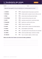 Vista previa - Hojas de trabajo - Halloween en la clase de Lengua | fichas Primaria y ESO - página 2