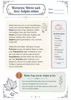 Vorschau - Unterrichtsreihen - Wortarten und Wortbildung im Herbst – Deutsch Klasse 7-8 - Seite 2