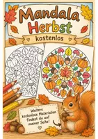 Vorschau - Mal- und Bastelvorlagen - Materialpaket Ausmalbilder - Deckblatt