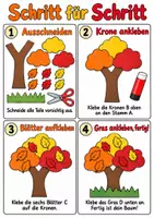 Vorschau - Arbeitsblätter - Bastelbogen-Sammlung Herbstwald und Waldtiere – Klasse 1–2 - Seite 3