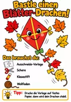 Vorschau - Arbeitsblätter - Bastelbogen-Sammlung Herbst und Erntedank – Klasse 1–2 - Seite 1
