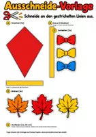 Vorschau - Arbeitsblätter - Bastelbogen-Sammlung Herbst und Erntedank – Klasse 1–2 - Seite 2