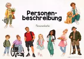 Vorschau - Unterrichtsreihen - Personenbeschreibung | Personenkartei (Klasse 4) - Seite 2