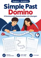 Vorschau - Arbeitsblätter - Simple Past, Themenpaket Englisch, Klasse 6 - Seite 1