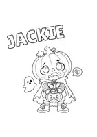 Vista previa - Manualidades / Dibujos para colorear - 5 láminas para colorear de Halloween: Vlad y sus amigos - página 2