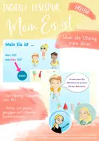 Vorschau - Interaktives Material - Mein Eis ist... - digitale Lesespur zur Buchstabeneinführung Ei ei - Seite 1