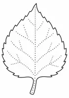 Vorschau - Mal- und Bastelvorlagen - Herbst Blätter Kunst Nachspuren Schwungübungen Vorschule Graphomotorik Anfangsunterricht - Seite 3