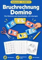Vorschau - Arbeitsblätter - Bruchrechnung Domino Klasse 5-6 Spiel - Deckblatt