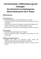 Vorschau - Arbeitsblätter - Abschreibübung - fehlende Satzzeichen, Groß- und Kleinschreibung - Seite 2