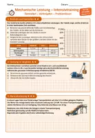 Vorschau - Unterrichtsreihen - Mechanische Leistung Rechentraining – Physik Sek I Arbeitsblätter inkl. Lösungen - Seite 2