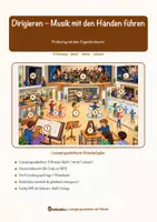 Vorschau - Arbeitsblätter - Dirigieren – Musik mit den Händen führen – Lesespurgeschichte mit Rätselaufgaben (Klasse 6) - Seite 1