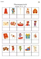 Voorbeeld - Kleurenspeurtocht sommen tot 10 Sinterklaas - Pagina 3
