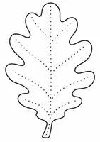 Vorschau - Mal- und Bastelvorlagen - Herbstblätter prickeln - Ahorn, Eiche uvm. - Seite 3