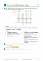 Vorschau - Arbeitsblätter - Kreuzworträtsel Erdkunde Klasse 5-6 - Seite 2
