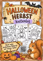 Vorschau - Mal- und Bastelvorlagen - Materialpaket Herbst basteln - Seite 1