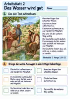 Vorschau - Arbeitsblätter - Elischa hilft Menschen | Religion Klasse 3 Arbeitsblätter | Evangelische Religionslehre | 10 Arbeitsblätter als PDF - Seite 2