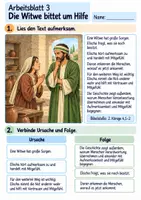 Vorschau - Arbeitsblätter - Elischa hilft Menschen | Religion Klasse 3 Arbeitsblätter | Evangelische Religionslehre | 10 Arbeitsblätter als PDF - Seite 3