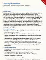 Vorschau - Arbeitsblätter - Mannschaftssportarten im Vergleich – Regeln, Felder, Spielerzahl – Lesespurgeschichte mit Rätselaufgaben (Klasse 7) - Seite 2