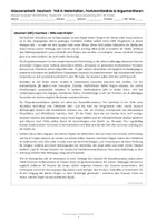 Vorschau - Arbeitsblätter - Klassenarbeit Deutsch RS BW Harte Drogen Klasse 9/10 Textverständnis und Argumentieren Abschlussprüfung 2027 - Seite 1