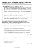 Vorschau - Arbeitsblätter - Klassenarbeit Deutsch RS BW Harte Drogen Klasse 9/10 Textverständnis und Argumentieren Abschlussprüfung 2027 - Seite 3
