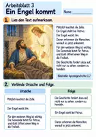 Vorschau - Arbeitsblätter - Petrus wird befreit | Religion Klasse 3 Arbeitsblätter | Evangelische Religionslehre | 10 Arbeitsblätter als PDF - Seite 3