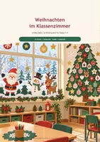 Vorschau - Arbeitsblätter - Weihnachtsdeko fürs Klassenzimmer | 73 Seiten, 9 Sprachen | Klasse 1–4 - Deckblatt