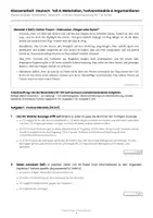 Vorschau - Arbeitsblätter - Klassenarbeit Deutsch RS BW Flugreisen Klasse 9/10 Textverständnis und Argumentieren Abschlussprüfung 2027 - Seite 3