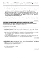 Vorschau - Arbeitsblätter - Klassenarbeit Deutsch RS BW Begleitetes Fahren ab 16 Klasse 9/10 Textverständnis und Argumentieren Abschlussprüfung 2027 - Seite 3